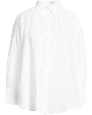 Princess Shirt Linen, Viscose - White