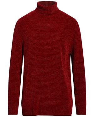 OVER/D Brick Turtleneck Acrylic - Red