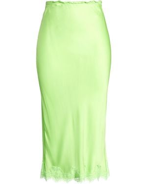 Pink Memories Maxi Skirt Viscose, Elastane, Cotton, Polyamide - Green