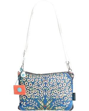 Gabs Shoulder Bag Polyamide, Calfskin - White