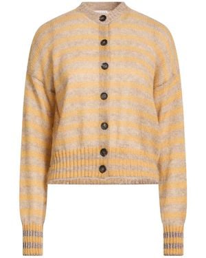 Brunello Cucinelli Cardigan Mohair Wool, Polyamide, Wool, Viscose, Polyester - Natural