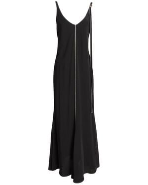 Sportmax Maxi Dress Viscose - Black