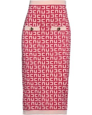 Elisabetta Franchi Midi Skirt - Red