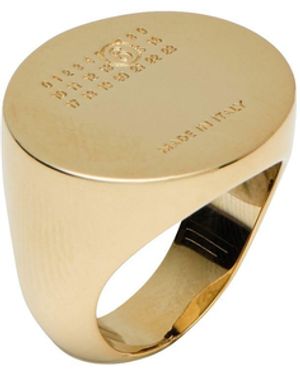 MM6 by Maison Margiela Ring - Mettallic