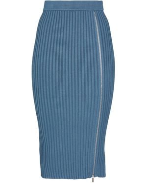 8 by YOOX Midi Skirt - Blue