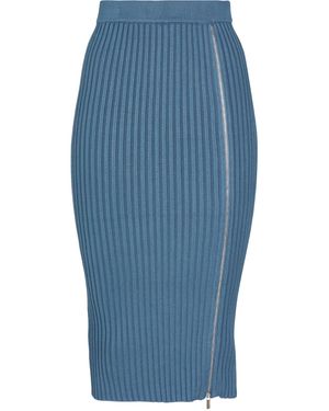 8 by YOOX Midi Skirt - Blue