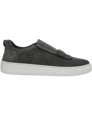 Sergio Rossi Charcoal Trainers Leather - Black