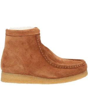 Clarks Botines De Caña Alta - Marrón