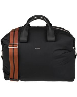 ZEGNA Reisetasche - Schwarz