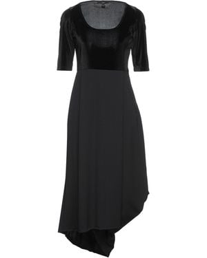 High Midi Dress - Black