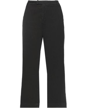 Roy Rogers Trousers Cotton, Elastane - Black