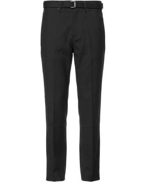 Sacai Pants Polyester, Wool - Black