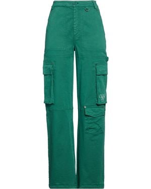 Marine Serre Trouser - Green