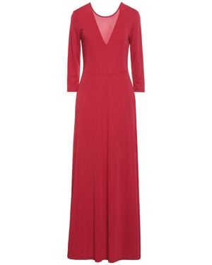 SEVENTY VENEZIA Maxi Dress Polyester, Elastane - Red