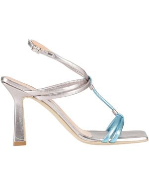 Sergio Cimadamore Sandals Leather - Metallic