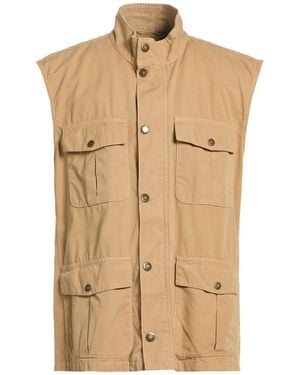 Barbour Vest Cotton - Natural