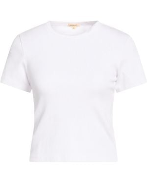 DONNI. T-Shirt Cotton, Modal, Elastane - White