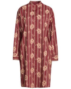 Ottod'Ame Robe Midi - Rouge