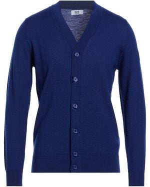 Ice Iceberg Cardigan Wool - Blue