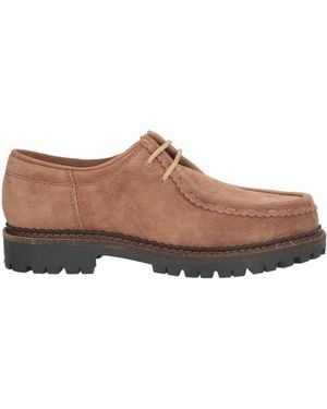Bekk Lace-Up Shoes Leather - Brown