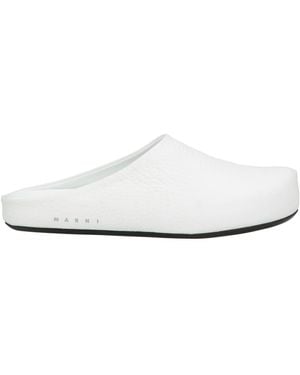 Marni Mules & Zuecos - Blanco