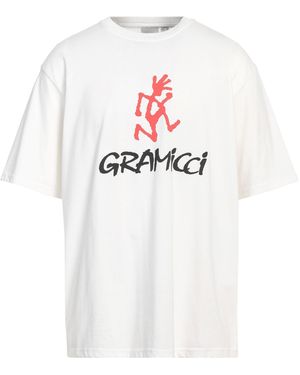 Gramicci T-Shirt Cotton, Polyester - White