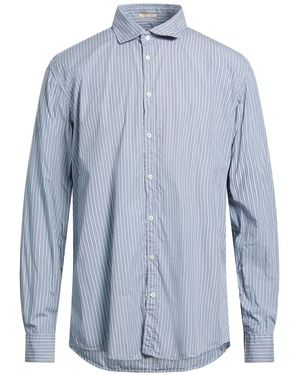 Massimo Alba Shirt Cotton - Blue