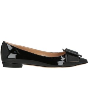 Sergio Rossi Ballet Flats - Black