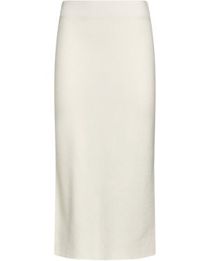 Joseph Ribkoff Midi Skirt - White