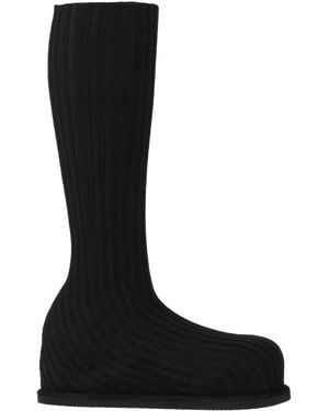 AMINA MUADDI Boot Textile Fibers - Black