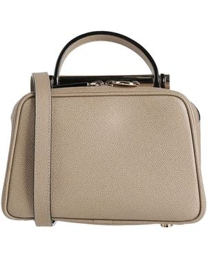 Valextra Cross-Body Bag Calfskin - Natural