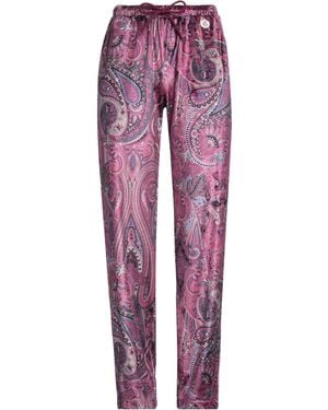 Gaelle Paris Trousers Polyester, Elastane - Red