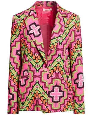Kontatto Blazer Polyester, Elastane - Pink