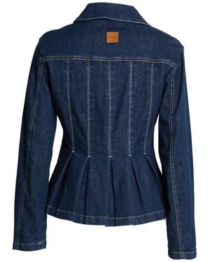 Please Denim Outerwear Cotton, Elastane - Blue