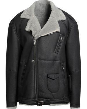 Rick Owens Shearling & Teddy - Black