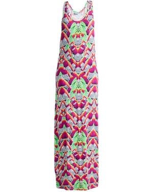 Marcelo Burlon Vestido largo - Rosa