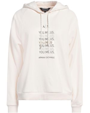 ARMANI EXCHANGE Sweatshirt - White