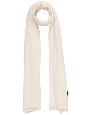 Alpha Studio Scarf Cashmere - White