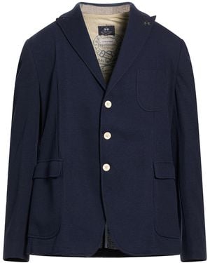 La Martina Blazer Polyester, Cotton, Elastane - Blue
