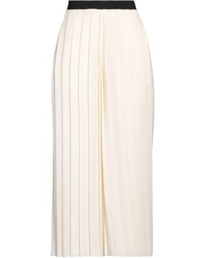 MM6 by Maison Martin Margiela Ivory Trousers Polyester - Natural