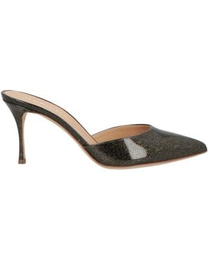 Sergio Rossi Mules & Clogs - Metallic