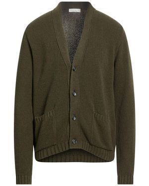 Darwin Military Cardigan Cotton, Acrylic - Green
