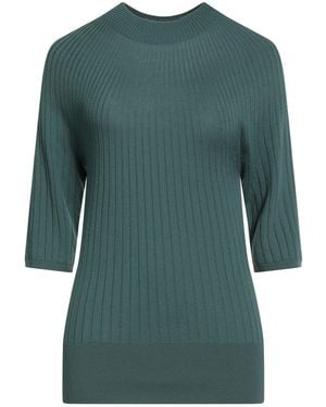 Malo Deep Sweater Virgin Wool - Green