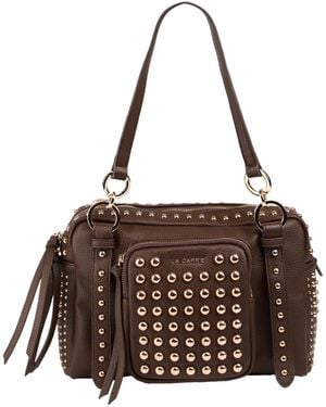 La Carrie Shoulder Bag - Brown