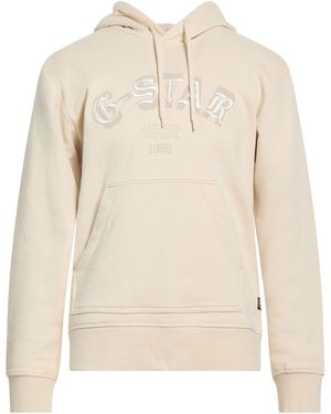 G-Star Cream Sweatshirt Organic Cotton - Natural