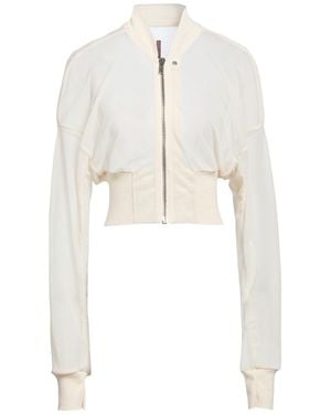 Rick Owens Ivory Jacket Polyester - White