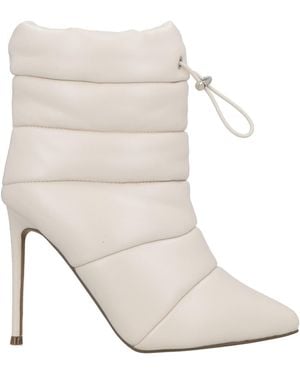 Steve Madden Botines De Caña Alta - Blanco