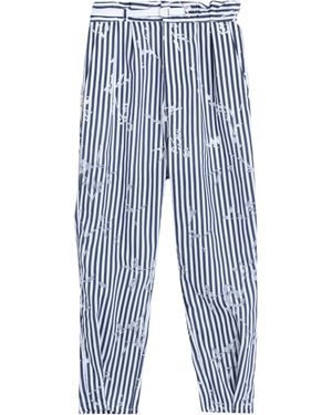 White Sand Trouser - Blue