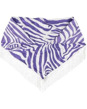LES INCONNUS Scarf Silk - Purple