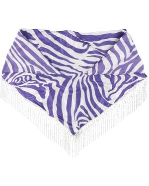 LES INCONNUS Scarf Silk - Purple